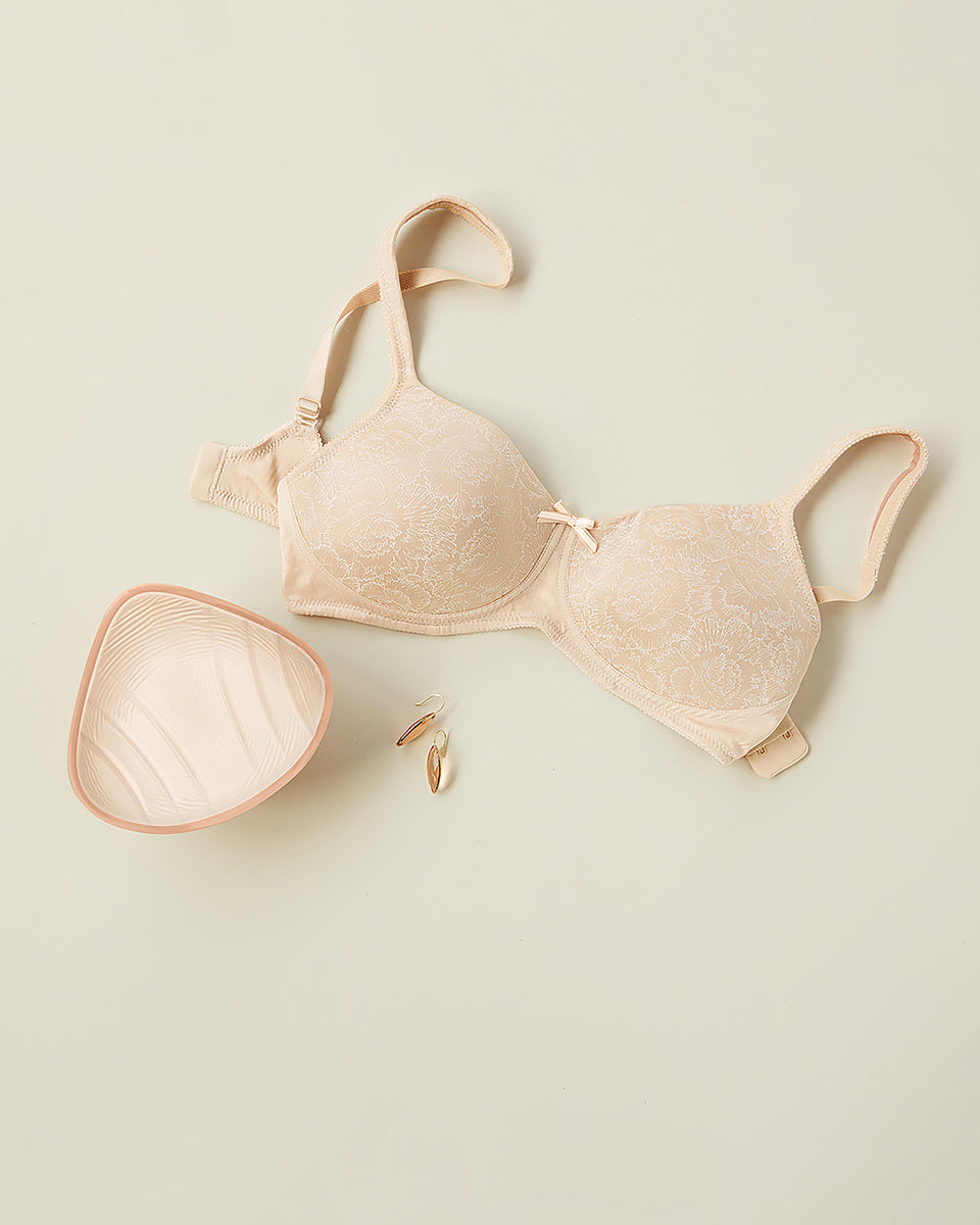 Amoena Alina Padded Soft Cup Off-White/Beige