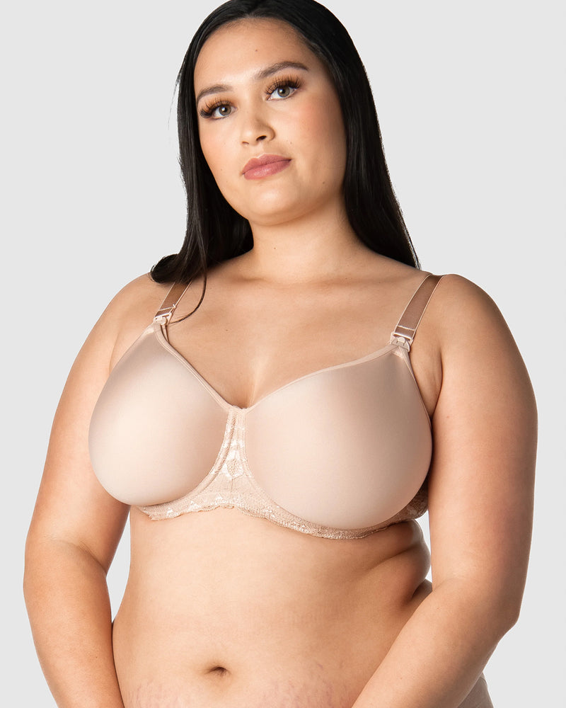 FOREVER YOURS LACE CONTOUR FLEXI WIRE NURSING BRA – Specialty Fittings  Lingerie