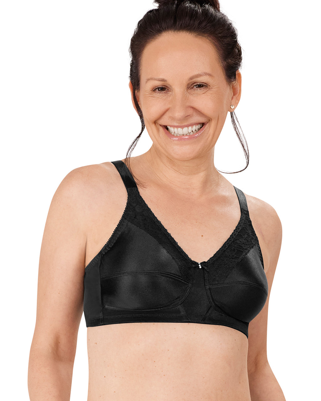 NANCY WIRE FREE POCKETED BRA