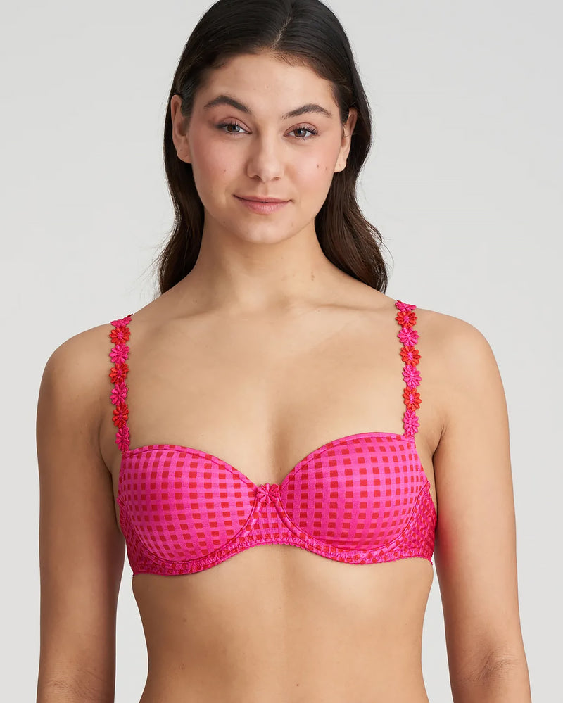 Electric Diva Crop Top Bra (Baby Pink) – Qiwion