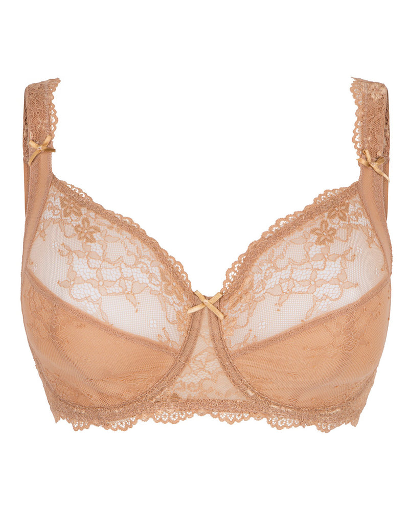 LINGADORE DAILY LACE CAMEL FULL COVERAGE CUP BRA