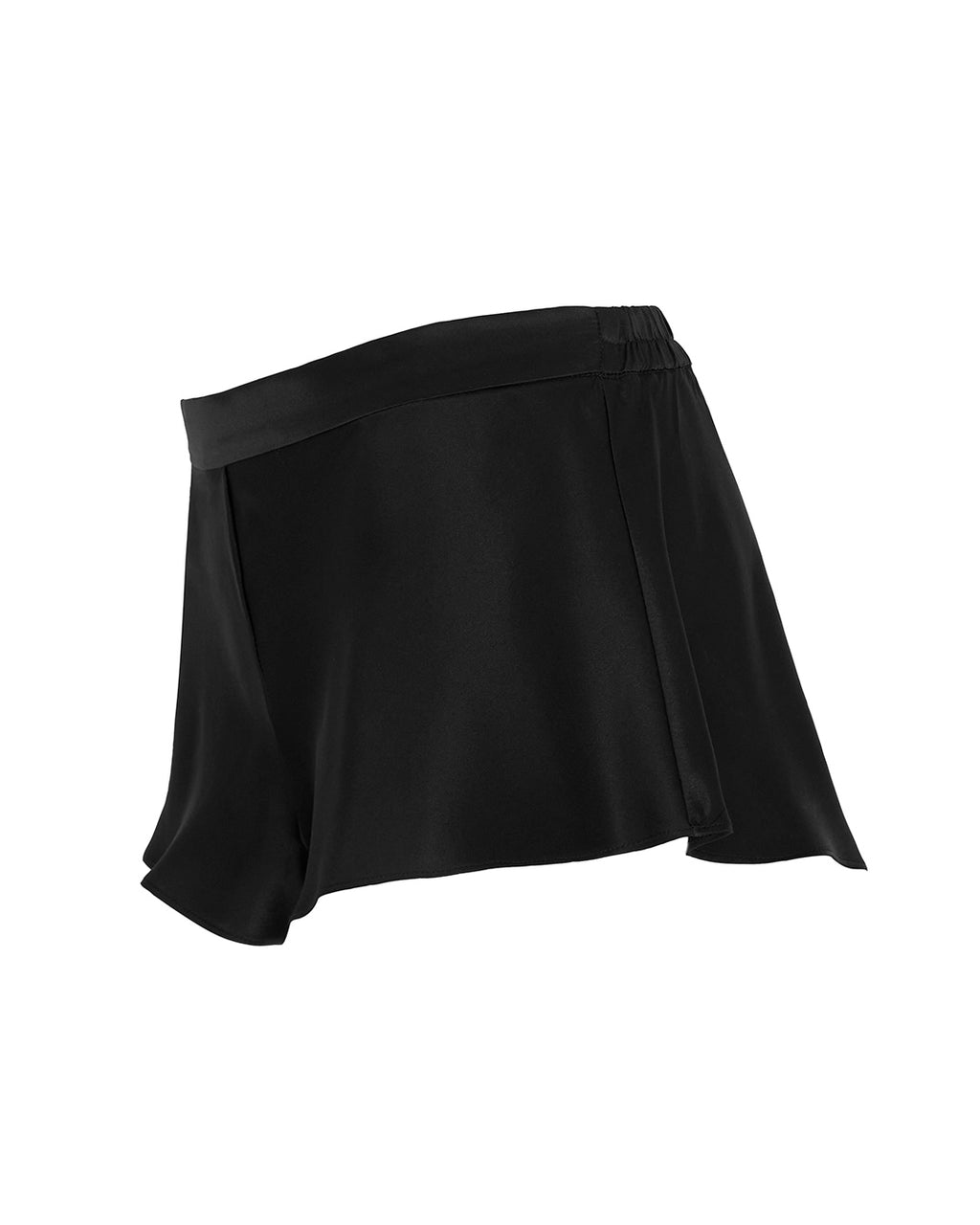 PURE SILK BLACK FRENCH KNICKER