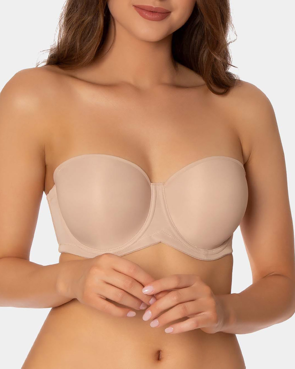 BEAUTIFUL SILHOUETTE STRAPLESS BRA