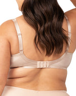 LACY MINIMISER NEW BEIGE BRA