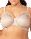 LACY MINIMISER NEW BEIGE BRA