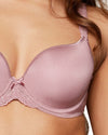 DAILY LACE UNI-FIT MAUVE SHADOW T-SHIRT BRA