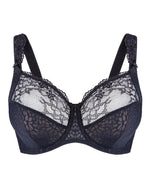 DAILY LACE BLACK NUDE FULL COVERAGE CUP BRA