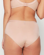 DAILY LACE BLUSH HIGH WAIST BRIEF