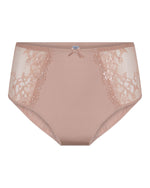 DAILY LACE BLUSH HIGH WAIST BRIEF