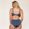 DAILY LACE DARK DENIM HIGH WAIST BRIEF