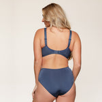 DAILY LACE DARK DENIM HIGH WAIST BRIEF