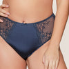 DAILY LACE DARK DENIM HIGH WAIST BRIEF