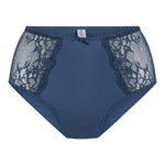 DAILY LACE DARK DENIM HIGH WAIST BRIEF