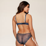 DAILY LACE DARK DENIM BRIEF