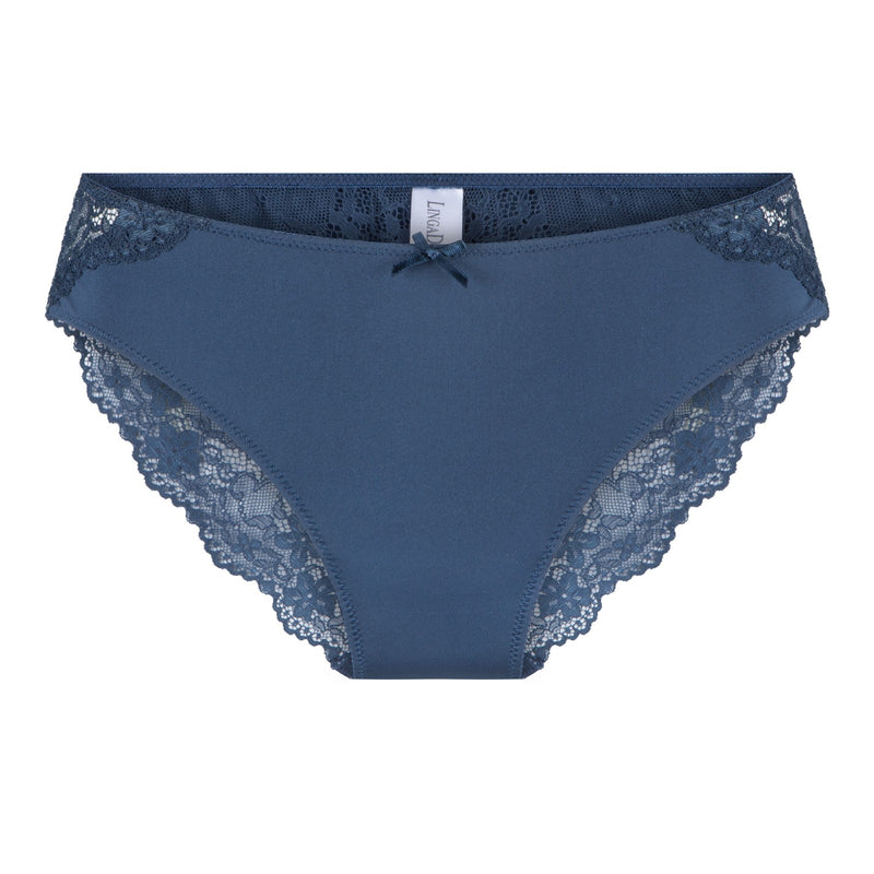DAILY LACE DARK DENIM BRIEF