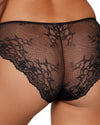 DAILY LACE BLACK NUDE JACQUARD BRIEF