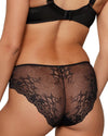 DAILY LACE BLACK NUDE JACQUARD BRIEF