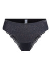DAILY LACE BLACK NUDE JACQUARD BRIEF