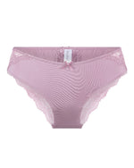 DAILY LACE MAUVE SHADOW BRIEF