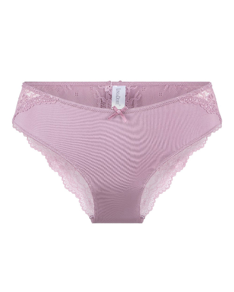 DAILY LACE MAUVE SHADOW BRIEF