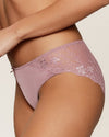 DAILY LACE MAUVE SHADOW BRIEF