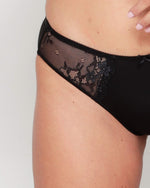 DAILY LACE BLACK BIKINI BRIEF