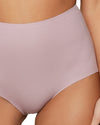DAILY CLEAN CUT MAUVE SHADOW HIGH WAIST BRIEF - 2PK
