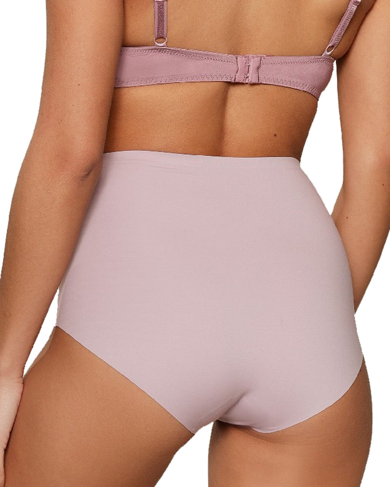 DAILY CLEAN CUT MAUVE SHADOW HIGH WAIST BRIEF - 2PK