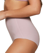 DAILY CLEAN CUT MAUVE SHADOW HIGH WAIST BRIEF - 2PK