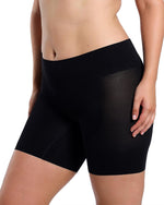 CURVESQUE ANTI CHAFING BLACK SHORT
