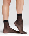 SPACIOUS BLACK DOT ANKLET
