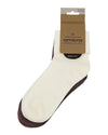 CUFFED RIB CREW SOCK 2PK