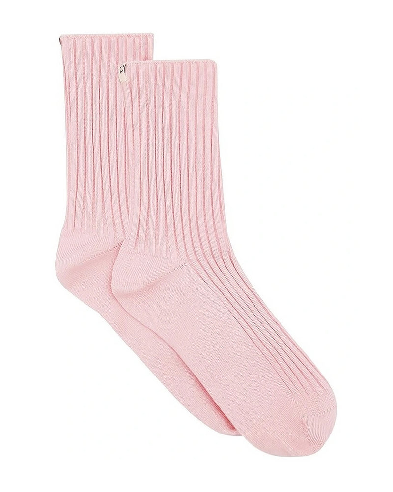 ORGANIC COTTON WIDE RIB BALLET CREW SOCK