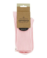 ORGANIC COTTON WIDE RIB BALLET CREW SOCK