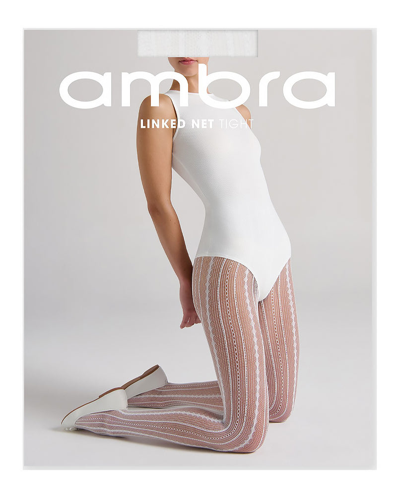 LINKED WHITE NET TIGHT