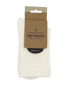 ORGANIC COTTON NET BUTTERCREAM CREW SOCK