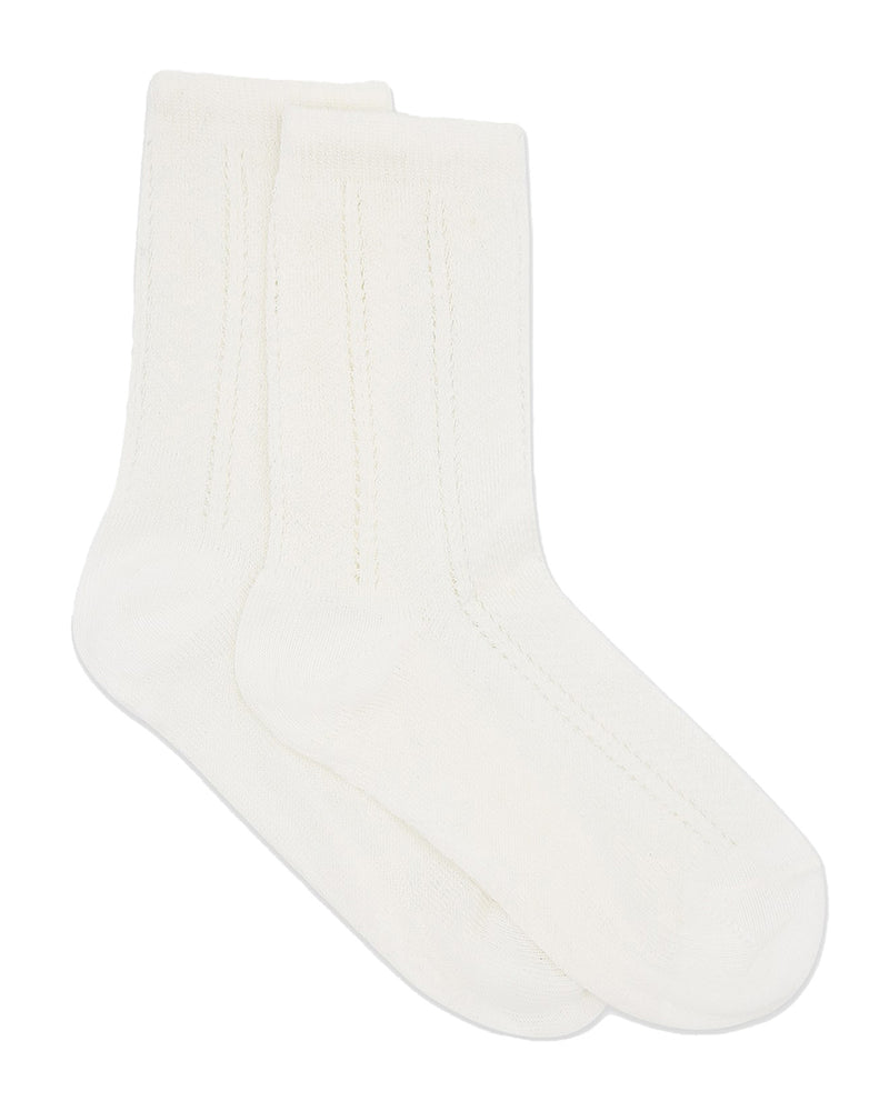 MELINA BIANCO CREW SOCK