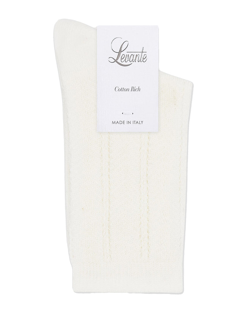 MELINA BIANCO CREW SOCK