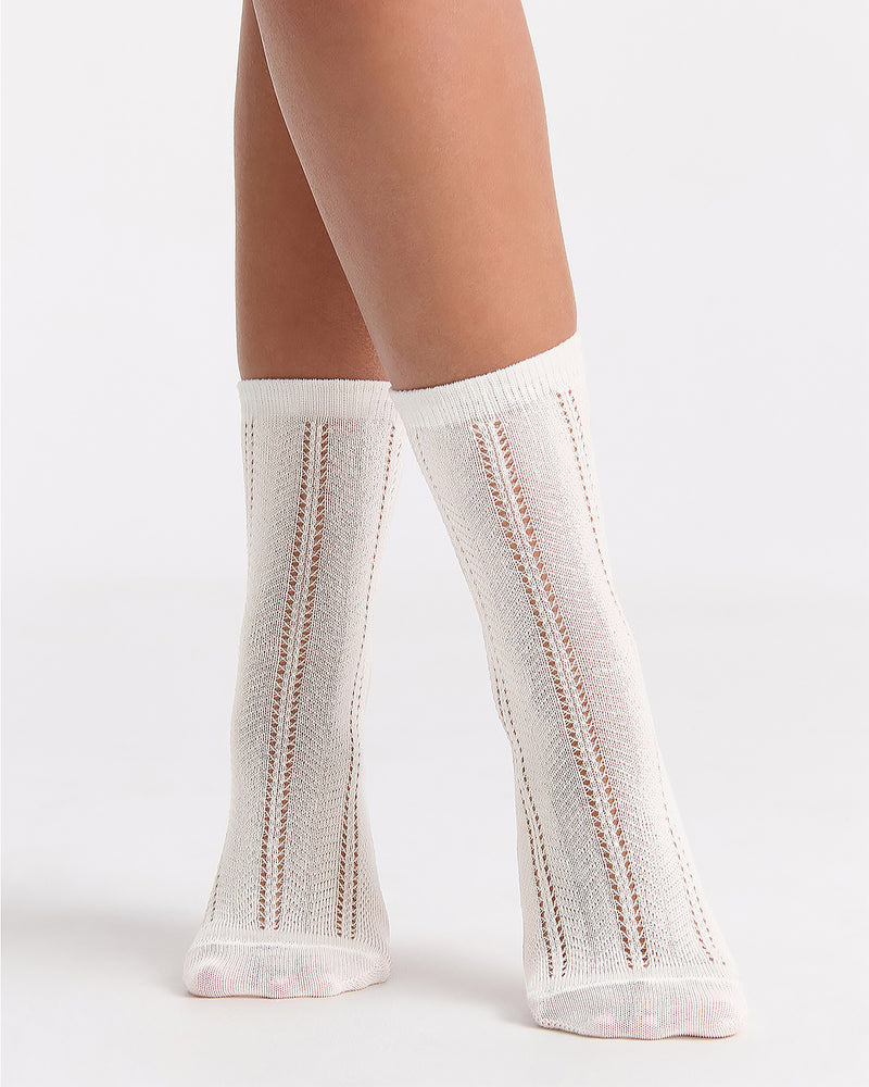 MELINA BIANCO CREW SOCK