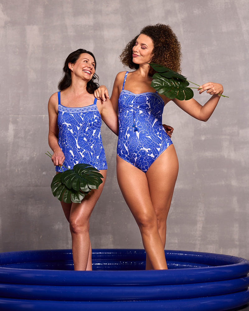 AZORES ONE PIECE BANDEAU SWIMSUIT