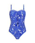 AZORES ONE PIECE BANDEAU SWIMSUIT