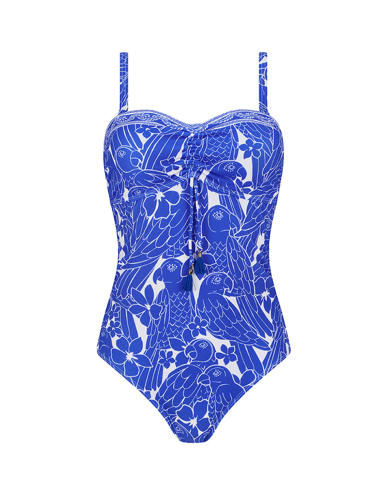 AZORES ONE PIECE BANDEAU SWIMSUIT
