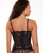 BLACK LACE COLLECTION BUSTIER