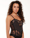 BLACK LACE COLLECTION BUSTIER