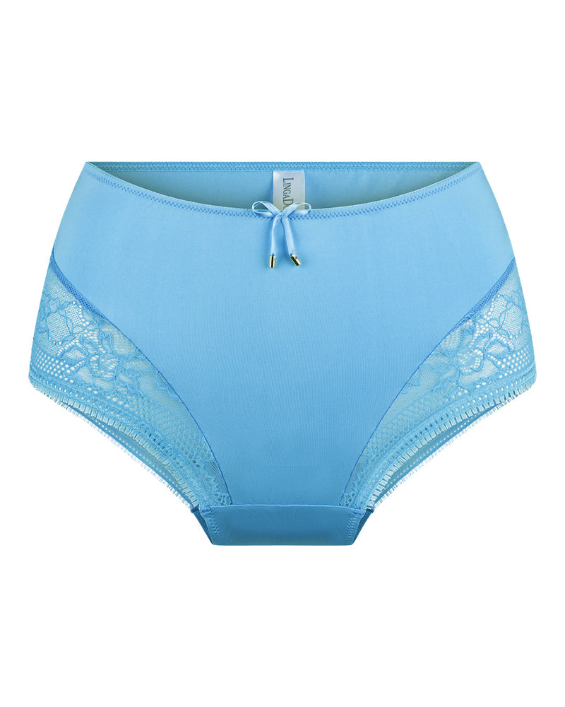 BONNIE BLUE HIGH WAIST BRIEF