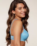 BONNIE BLUE PUSH UP BRA