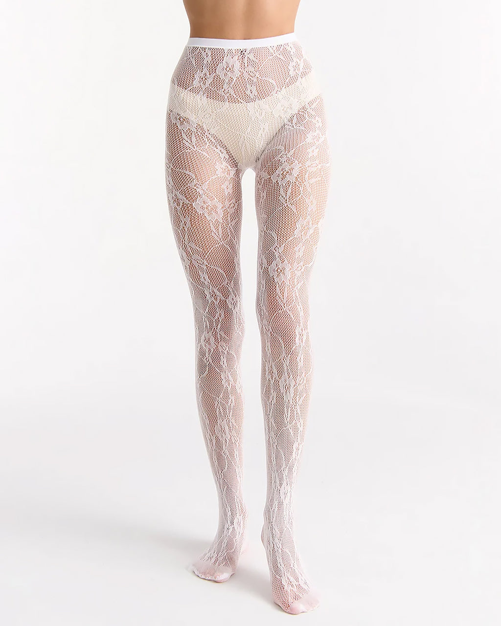 BOTANICAL WHITE NET TIGHT