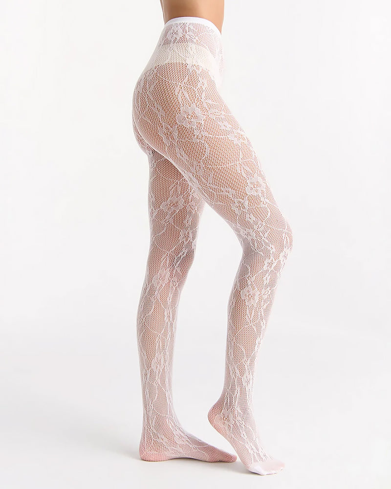 BOTANICAL WHITE NET TIGHT