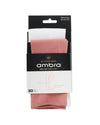 SOFT TOP ROSE/WHITE ANKLE SOCK 2PK