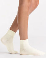 CUFFED RIB CREW SOCK 2PK